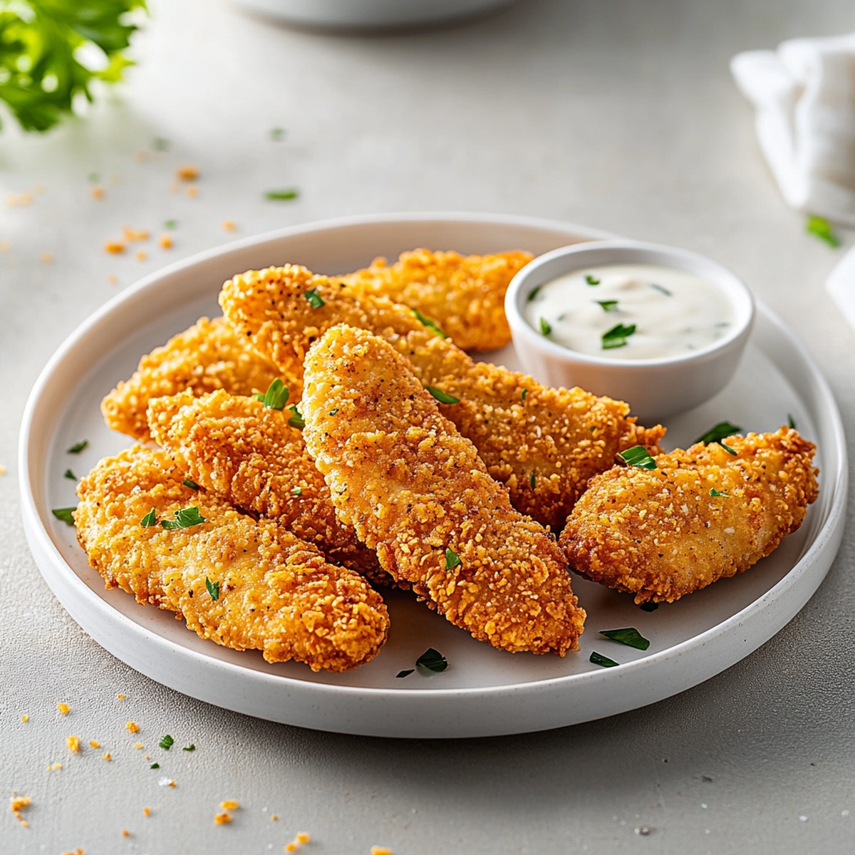 Crispy Chicken Tenders Recipe