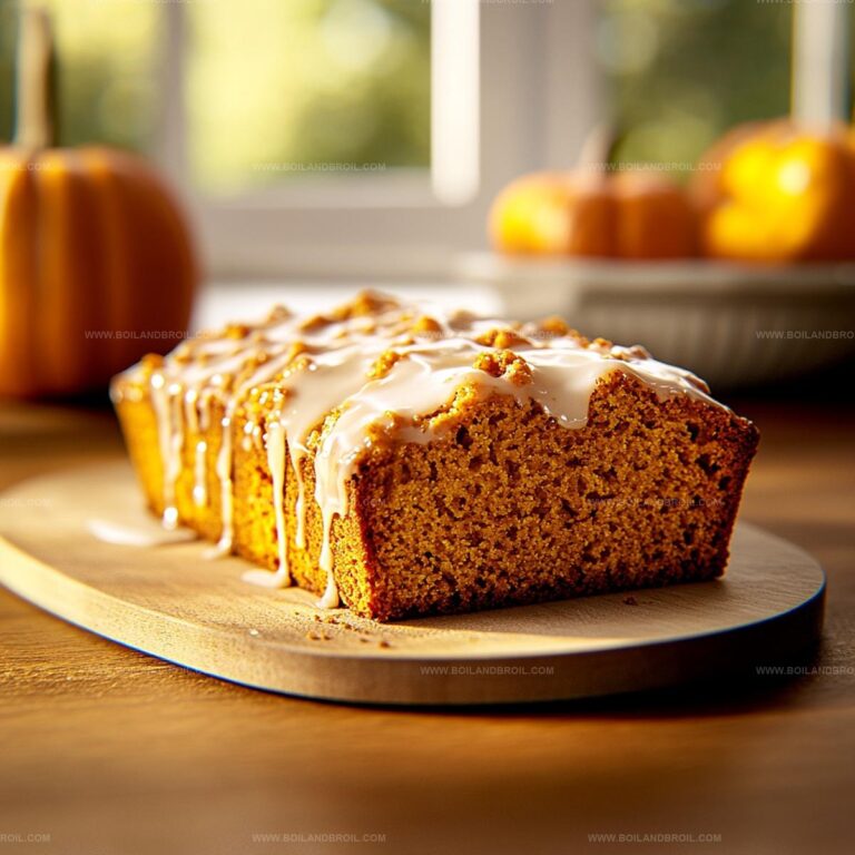 Delicious Pumpkin Bread with Maple Glaze Recipe