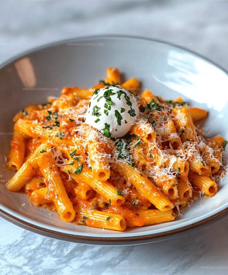 Easy And Creamy Tomato Garlic Pasta Recipe
