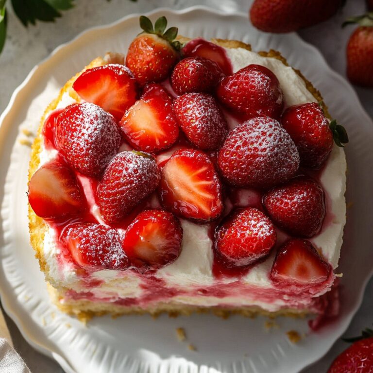 Strawberry Sheet Shortcake Recipe