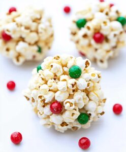 Christmas Popcorn Balls Recipe