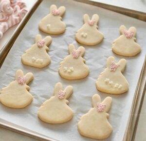 Bunny Shaped Cookies Recipe