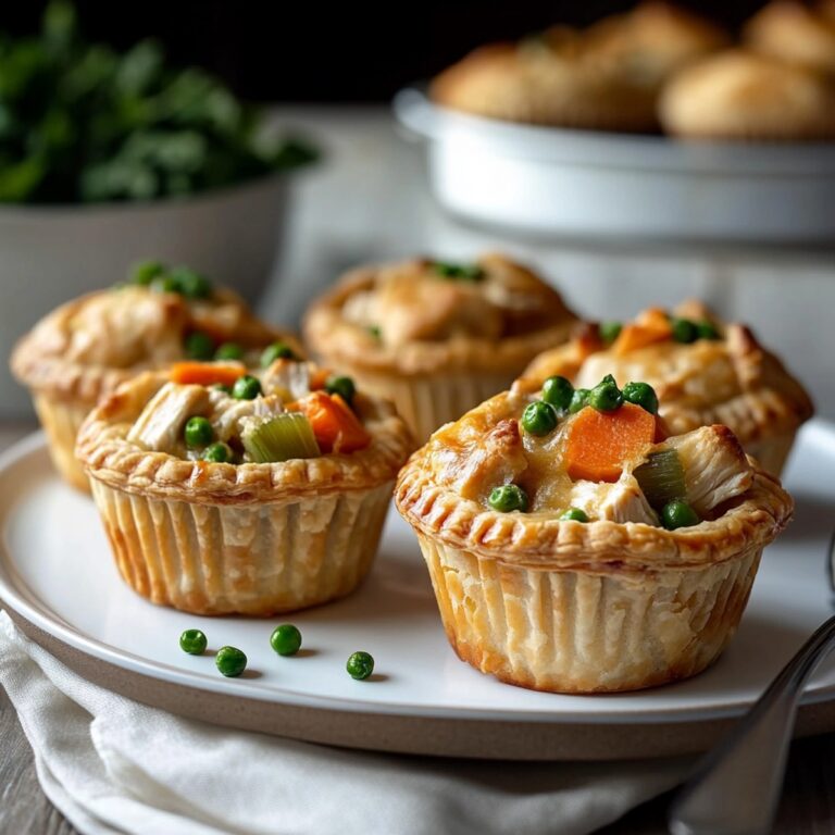 Delicious Chicken Pot Pie Muffins Recipe