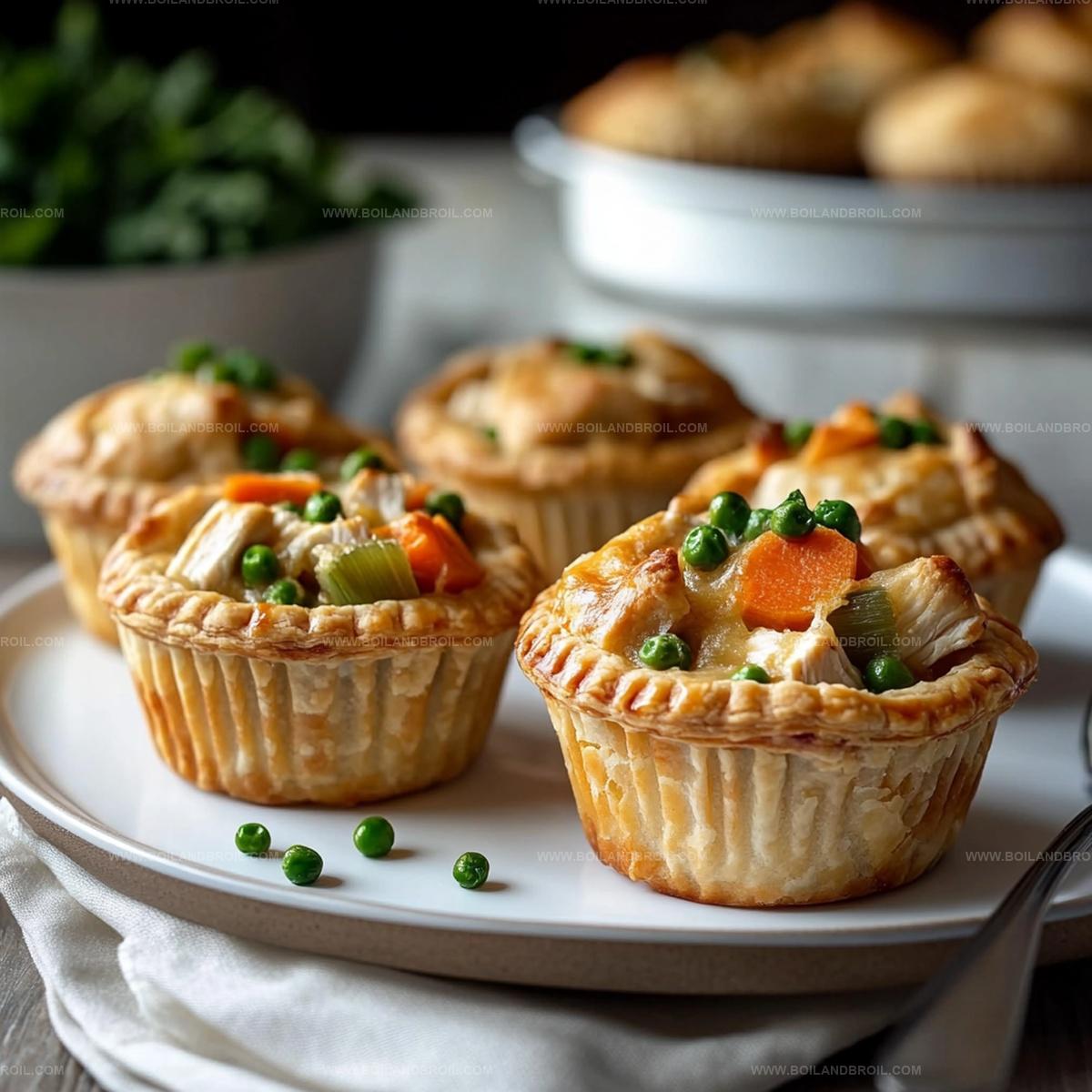 Delicious Chicken Pot Pie Muffins Recipe