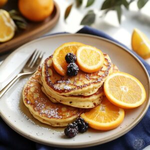 Citrus Cinnamon Pancakes Recipe