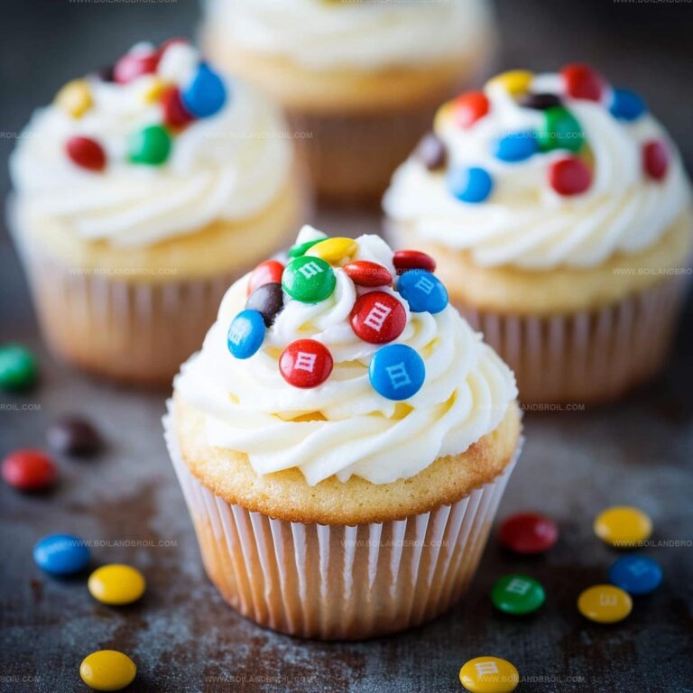 M&M Cupcakes Recipe