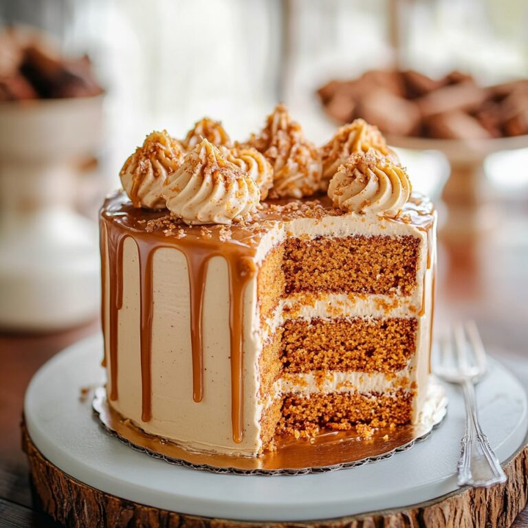 Caramel Ginger Cake Recipe