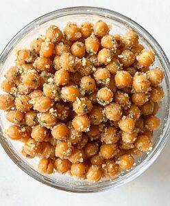 Crispy Roasted Chickpeas Recipe