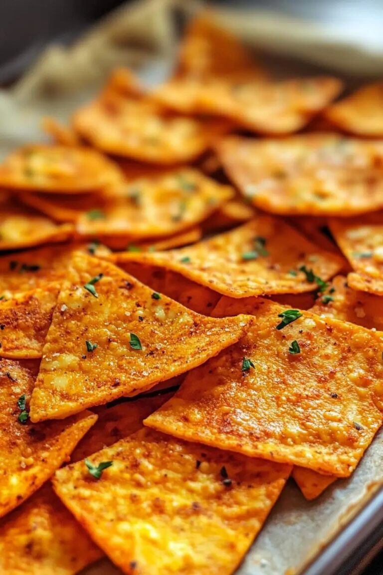 Crispy Cottage Cheese Chips Recipe
