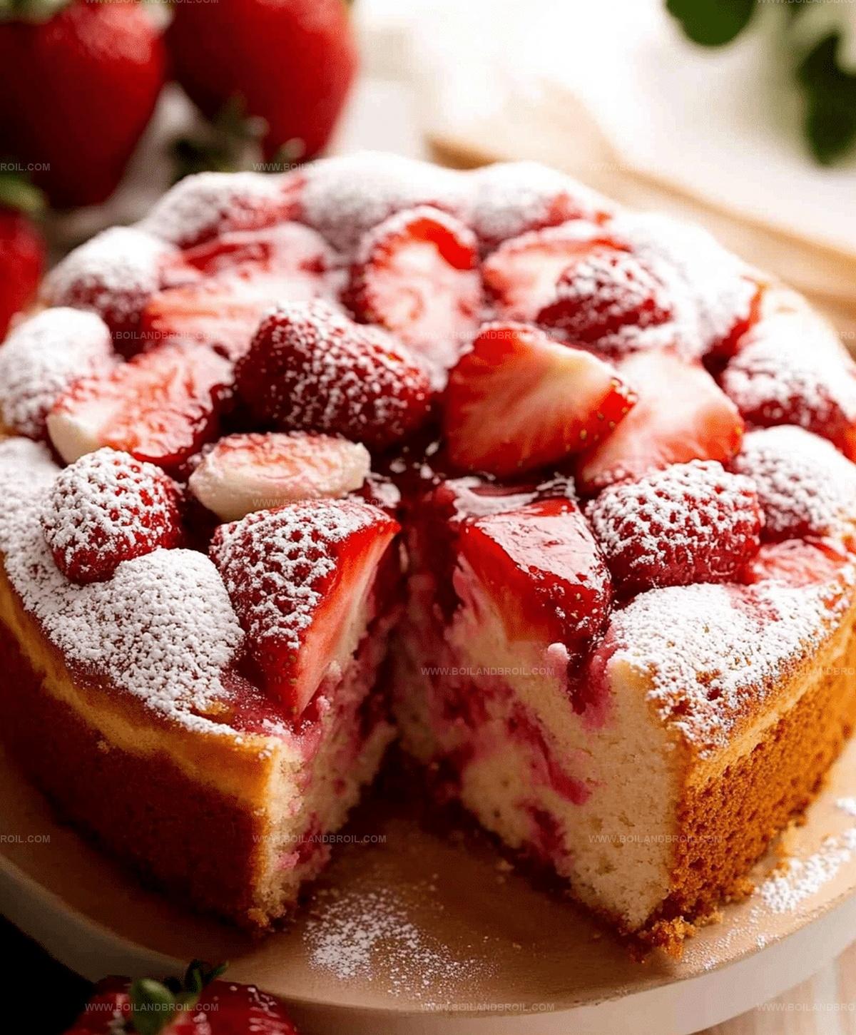 Strawberry Cake Really Easy Cake Recipe