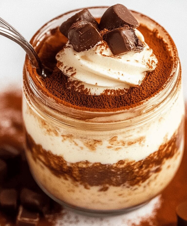 Tiramisu Overnight Oats Recipe