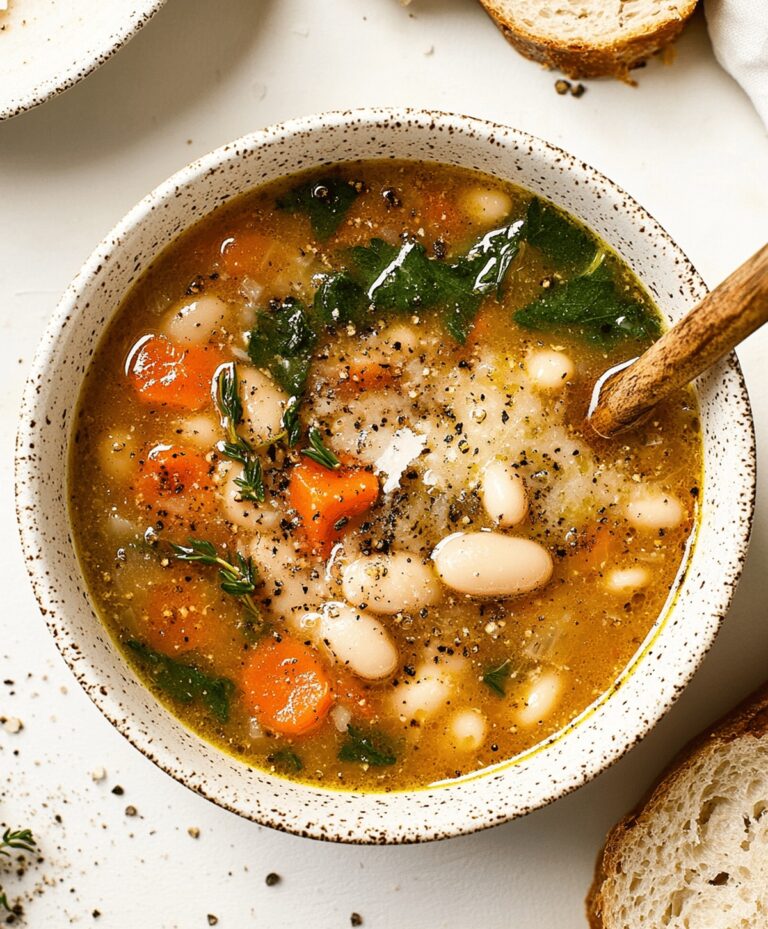 Tuscan White Bean Soup Recipe