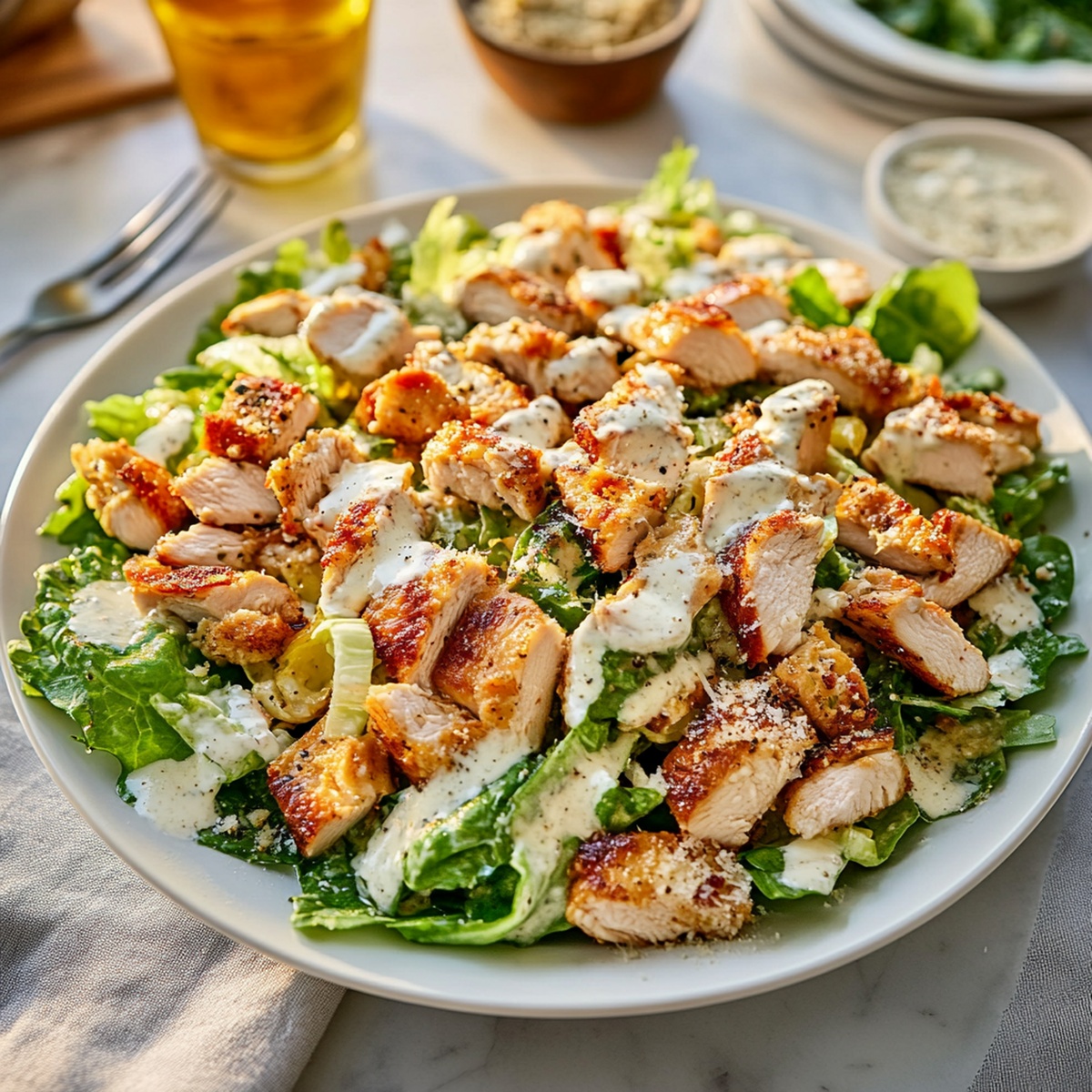 Chicken Caesar Salad Recipe