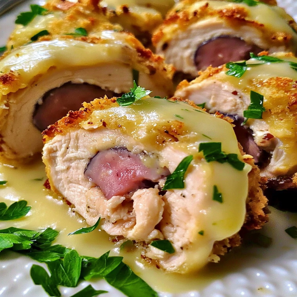 Baked Chicken Cordon Bleu Recipe
