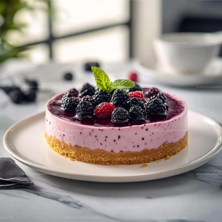 Delicious No Bake Berry Cheesecake Recipe