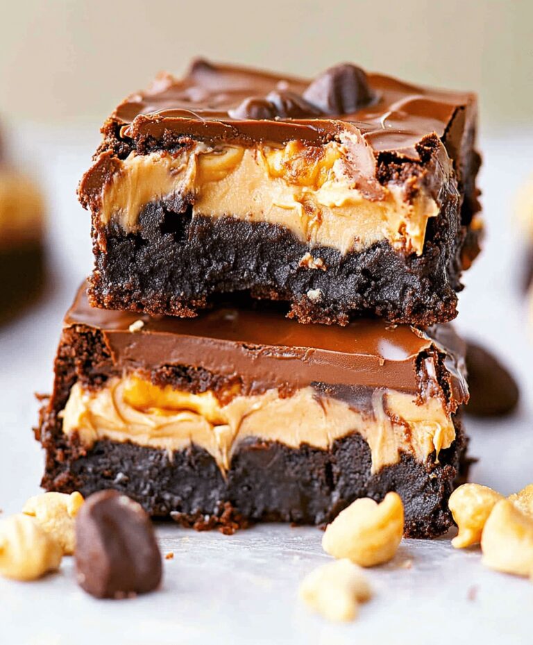Outrageous Snickers Brownies Recipe
