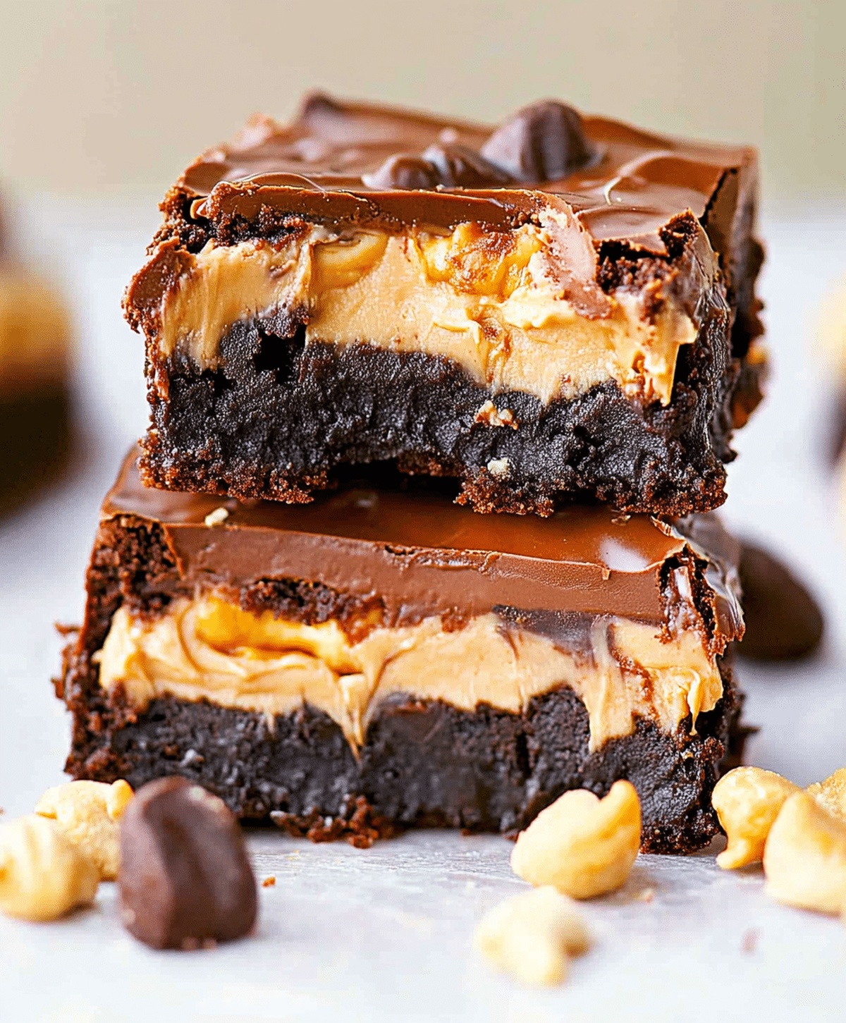Outrageous Snickers Brownies Recipe
