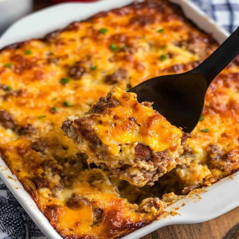 Classic Breakfast Sausage and Egg Casserole Recipe