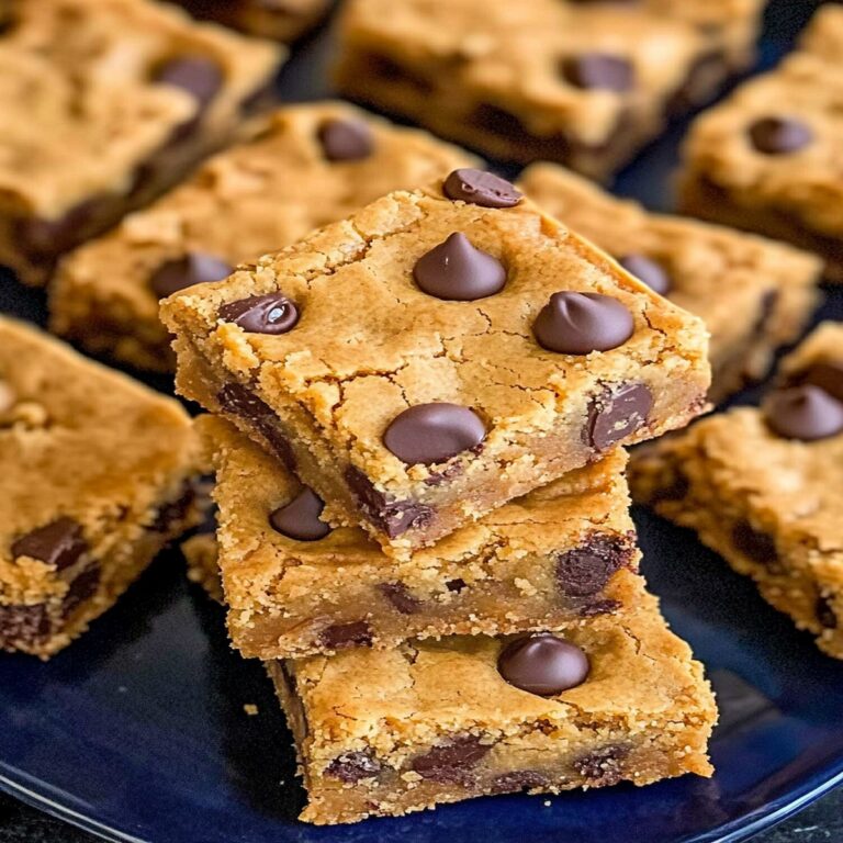 Peanut Butter Cookie Dough Bars Recipe