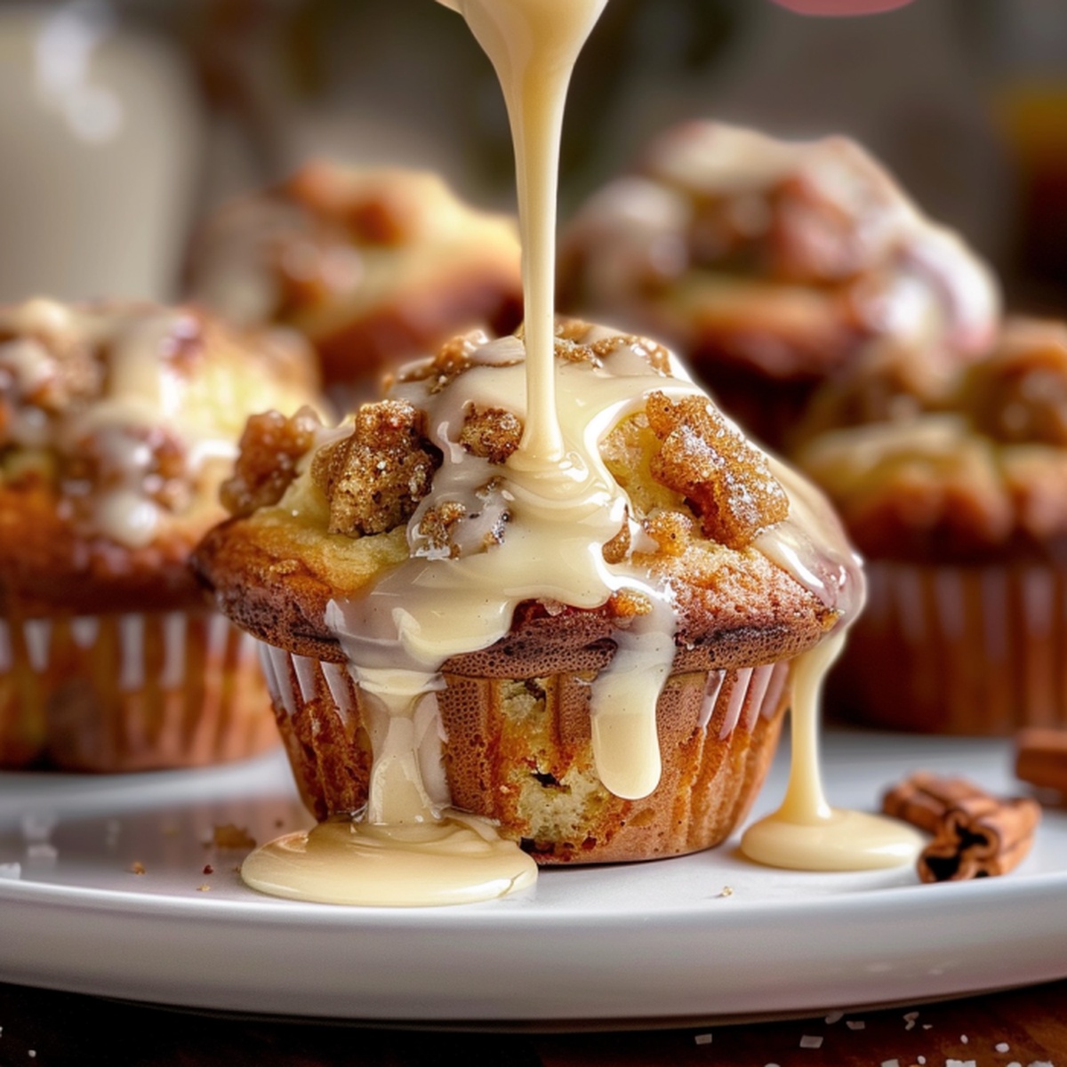 Gooey Cinnamon Cream Cheese Muffins Recipe