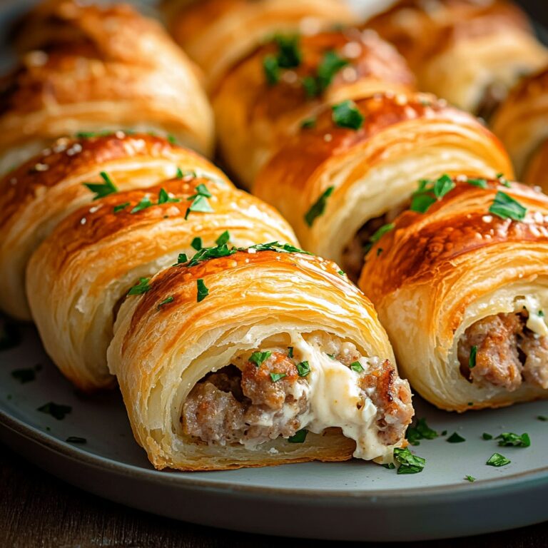 Sausage Cream Cheese Crescents Recipe