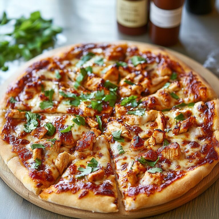 BBQ Chicken Pizza Recipe