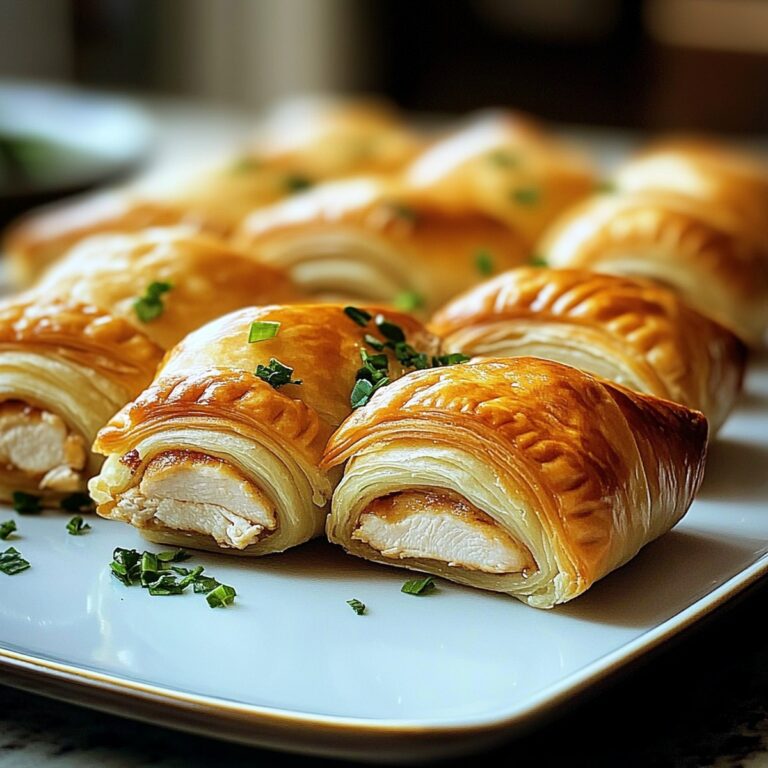 Crescent Roll Chicken Bundles Recipe
