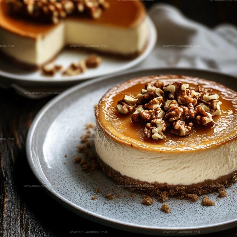 Maple Walnut Cheesecake Recipe