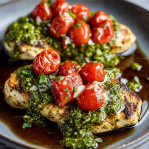 Pesto Bruschetta Chicken Recipe