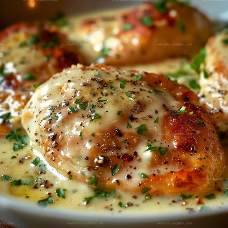Creamy Garlic Butter Parmesan Chicken Recipe