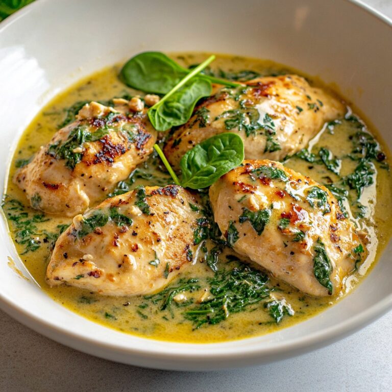 Savory Spinach Chicken Recipe
