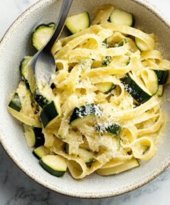 Simple Fresh Zucchini Pasta Sauce Recipe