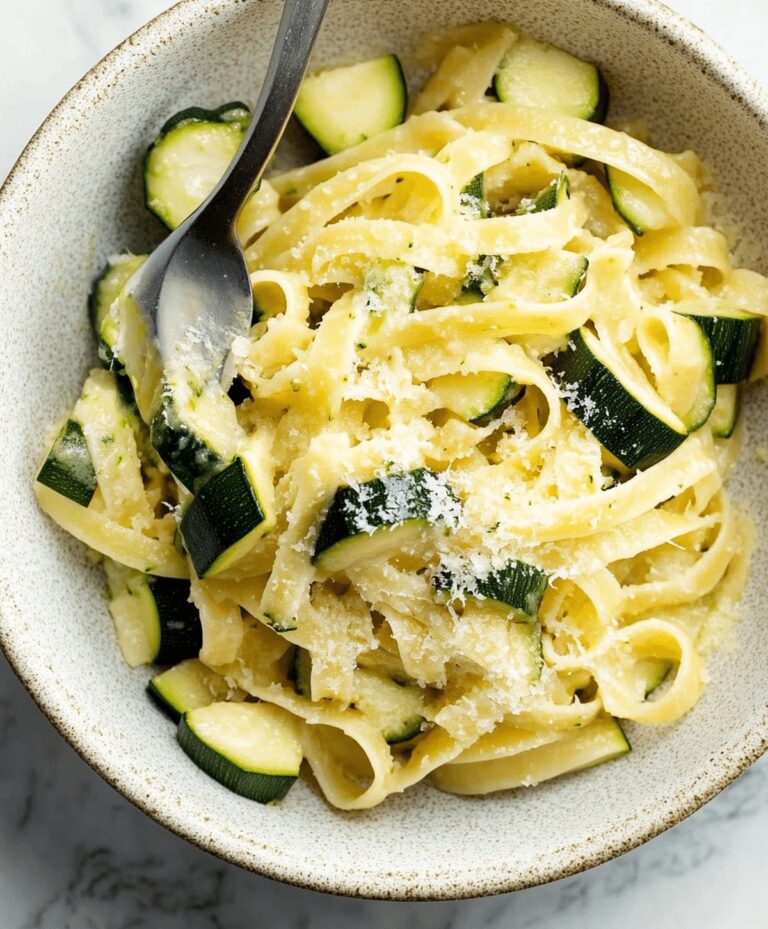 Simple Fresh Zucchini Pasta Sauce Recipe