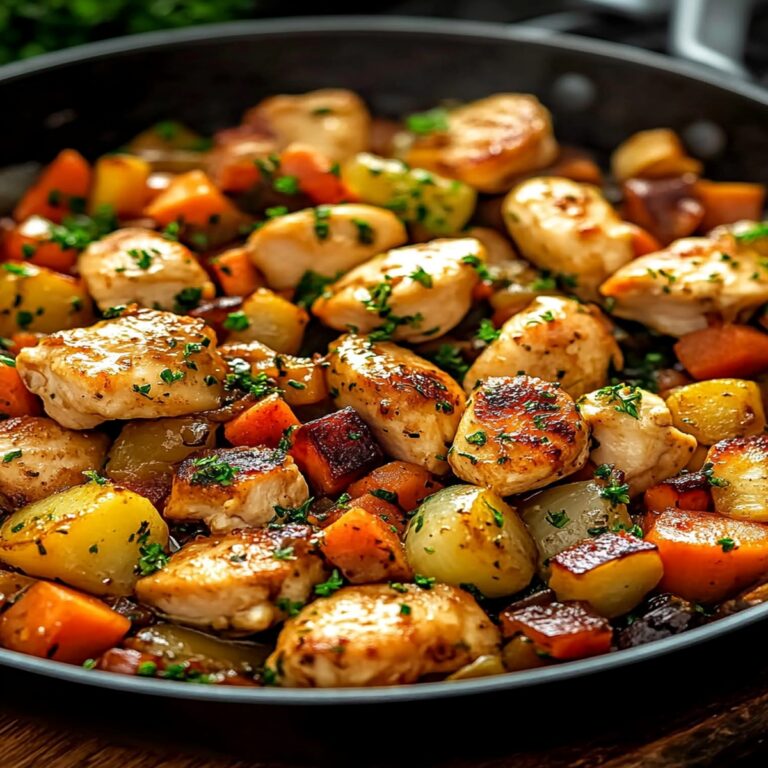 Chicken and Vegetables Skillet Recipe