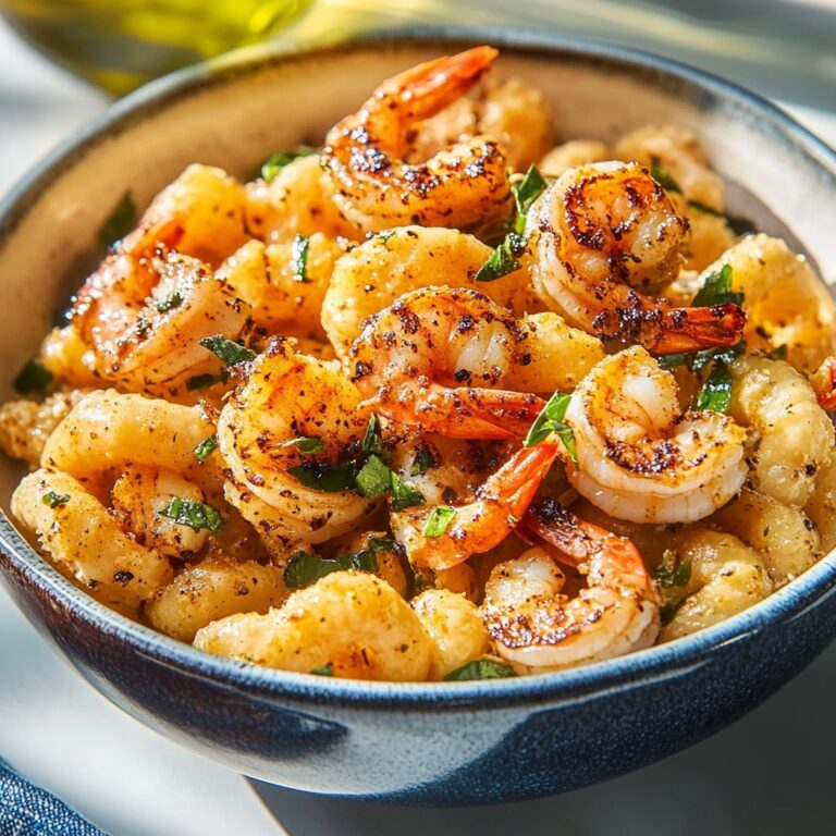 Spicy Blackened Shrimp Cavatappi Recipe