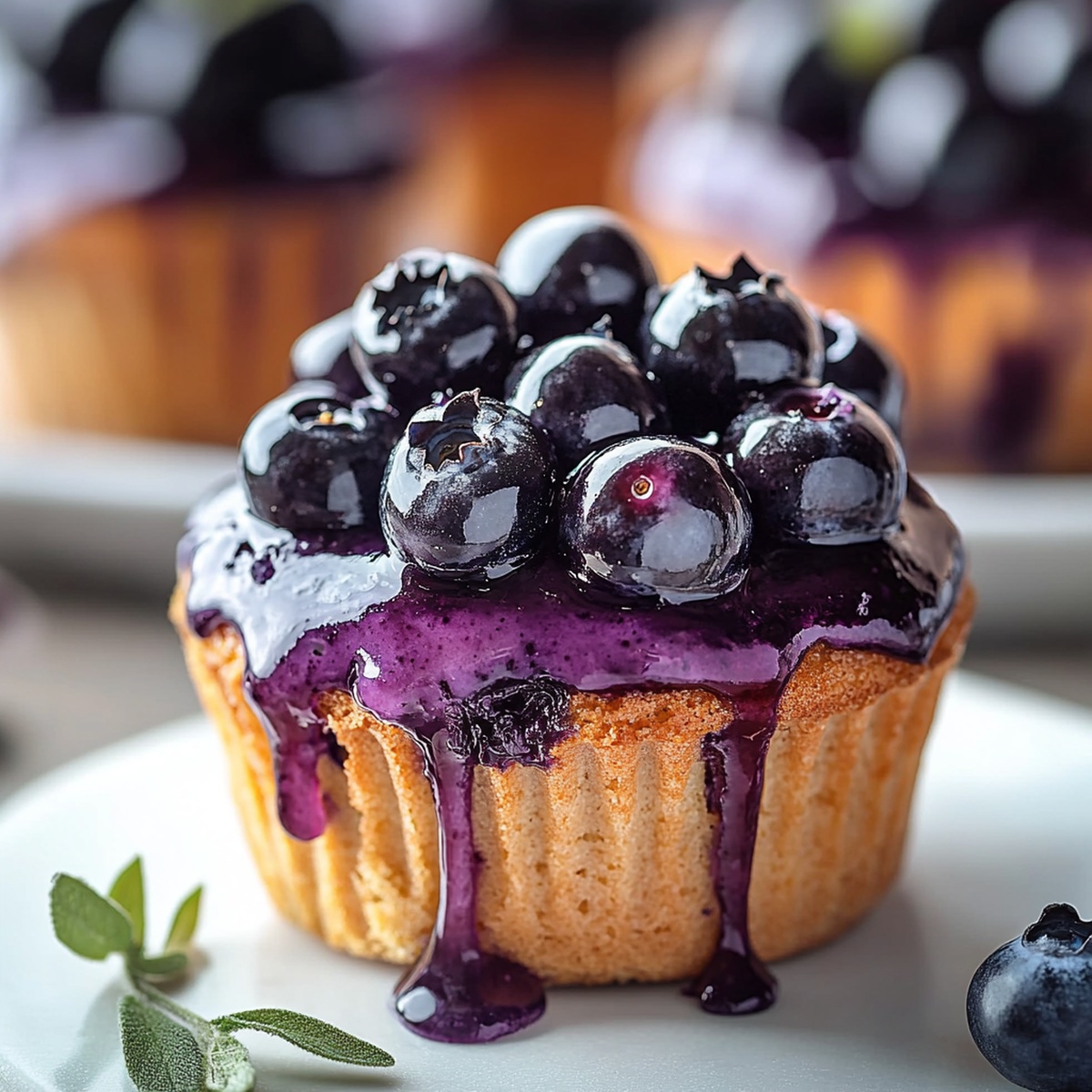 Delicious Blueberry Muffin Cake Recipe