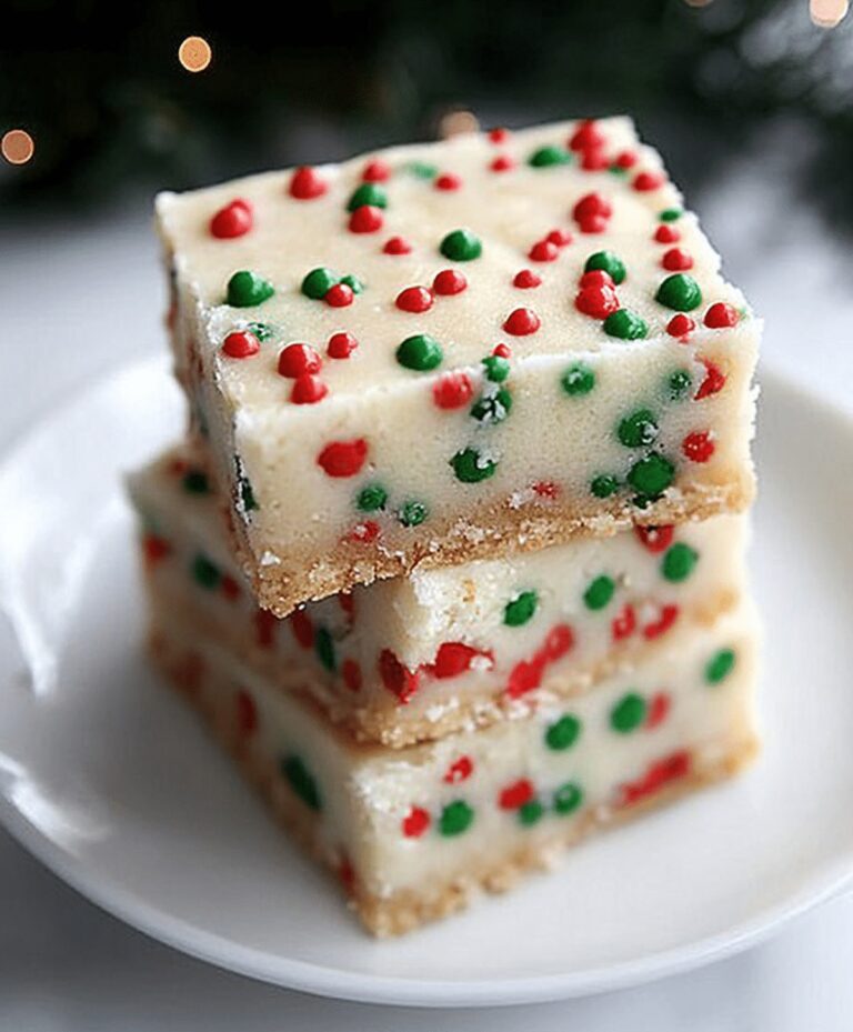 Christmas Sugar Cookie Bars Recipe