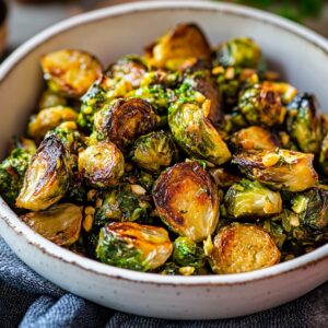 Crispy Roasted Brussels Sprouts Recipe