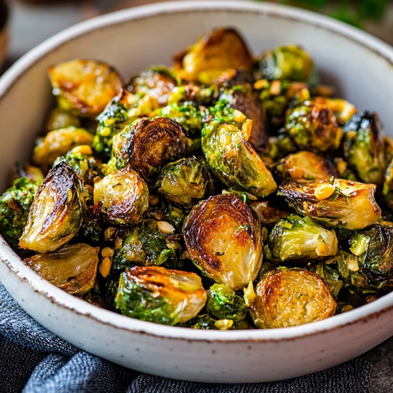 Crispy Roasted Brussels Sprouts Recipe