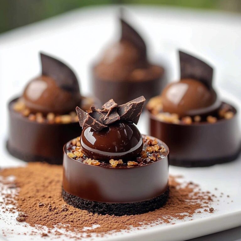 Chocolate Bonbons Mini-Cakes Recipe
