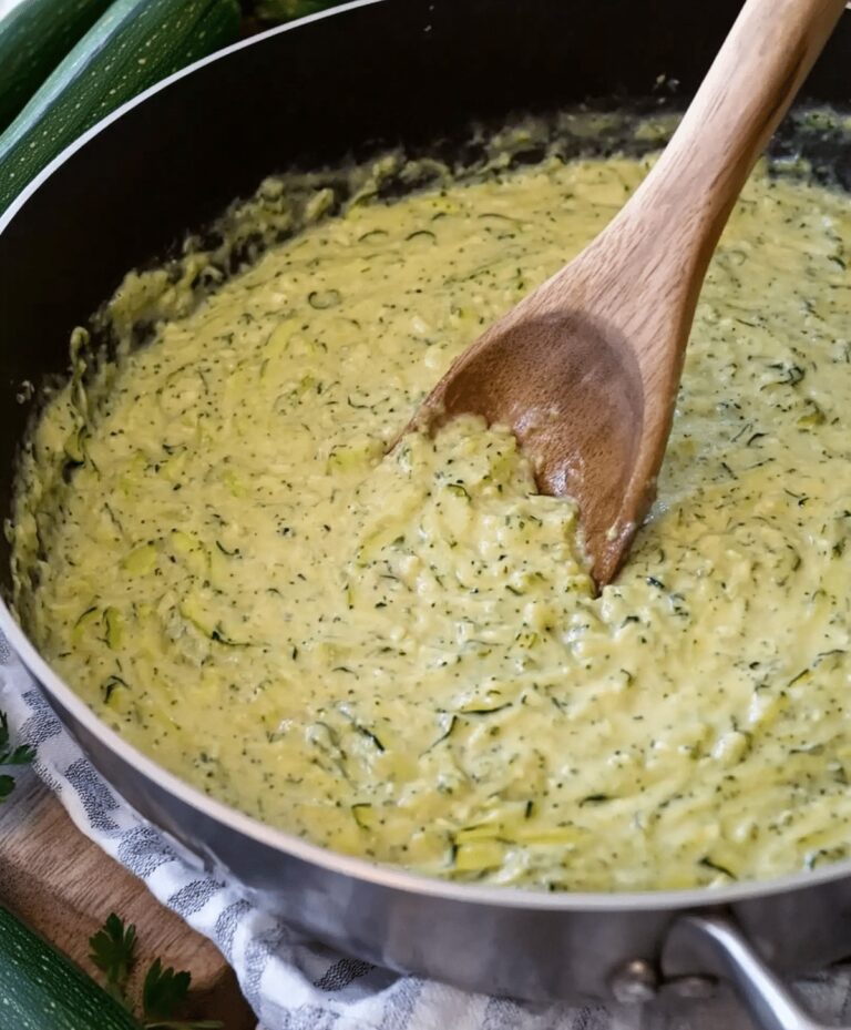 Creamy Zucchini Sauce Recipe