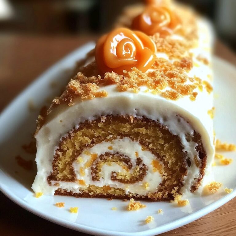 Carrot Cake Roll Recipe