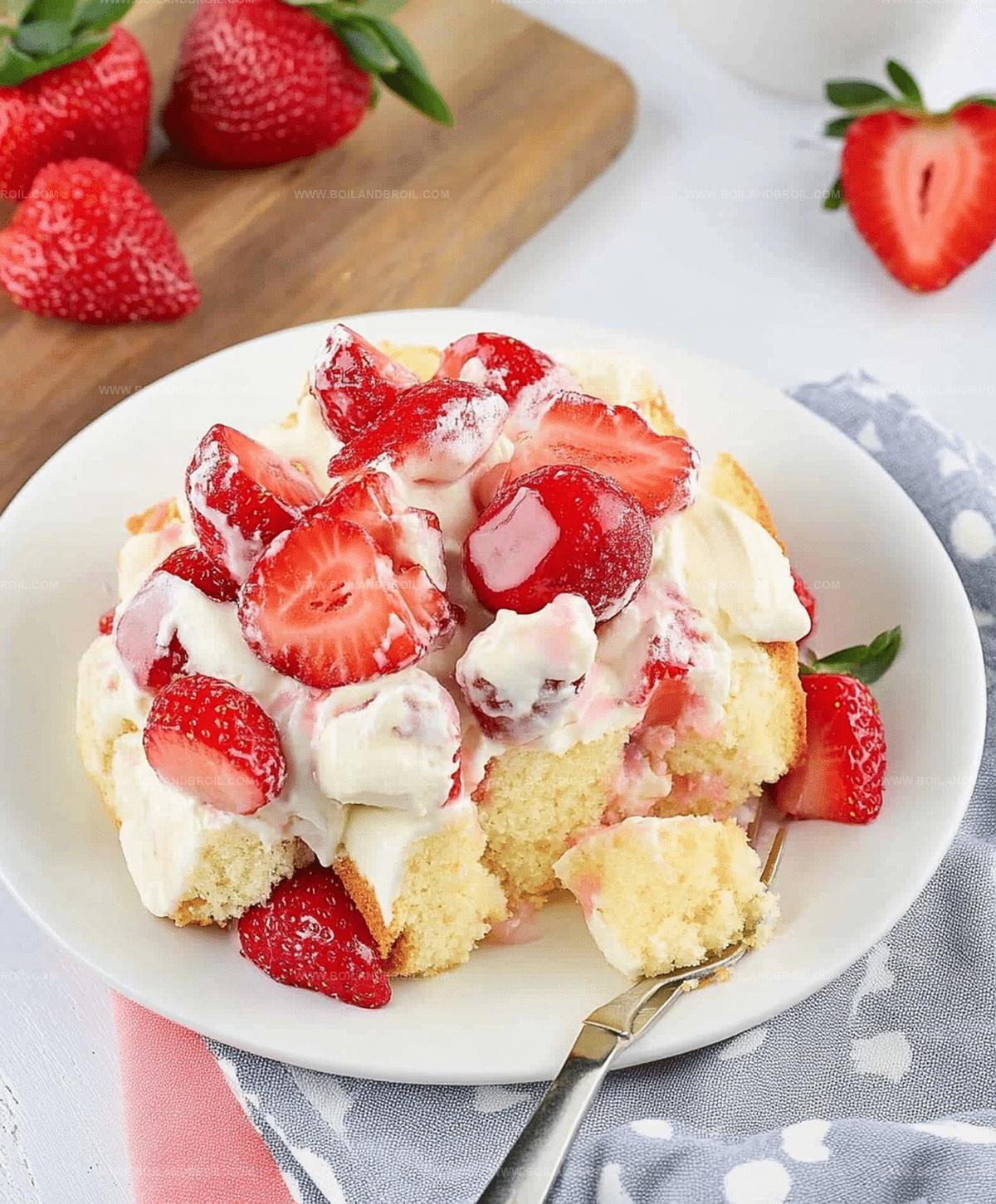 Easy Strawberry Trifle With Pound Cake Recipe