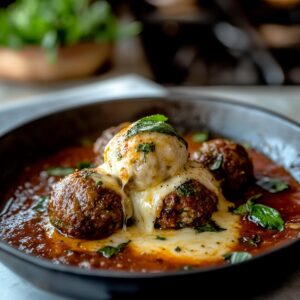 Mozzarella Meatballs Recipe