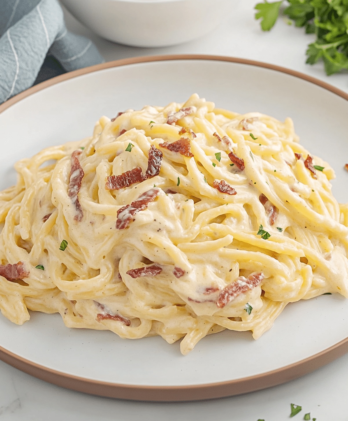 Creamy Bacon Pasta Recipe