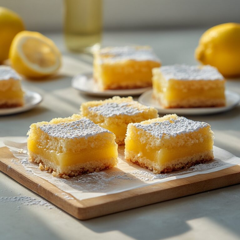 Zesty Lemon Bars Recipe
