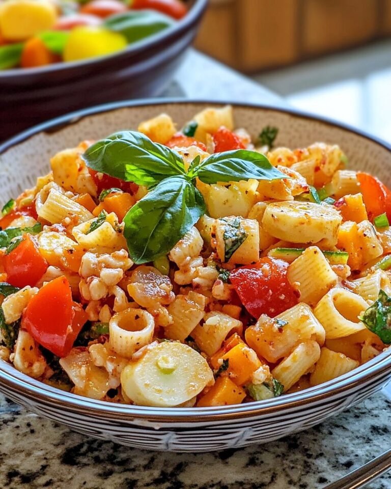 Mediterranean Pasta Salad Recipe