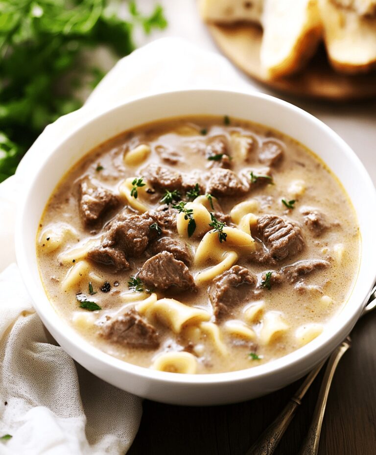 Beef Stroganoff Soup Recipe
