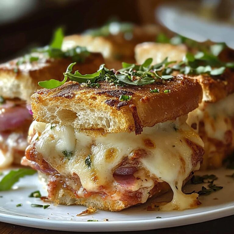 Easy and Cheesy Pizza Sliders Recipe