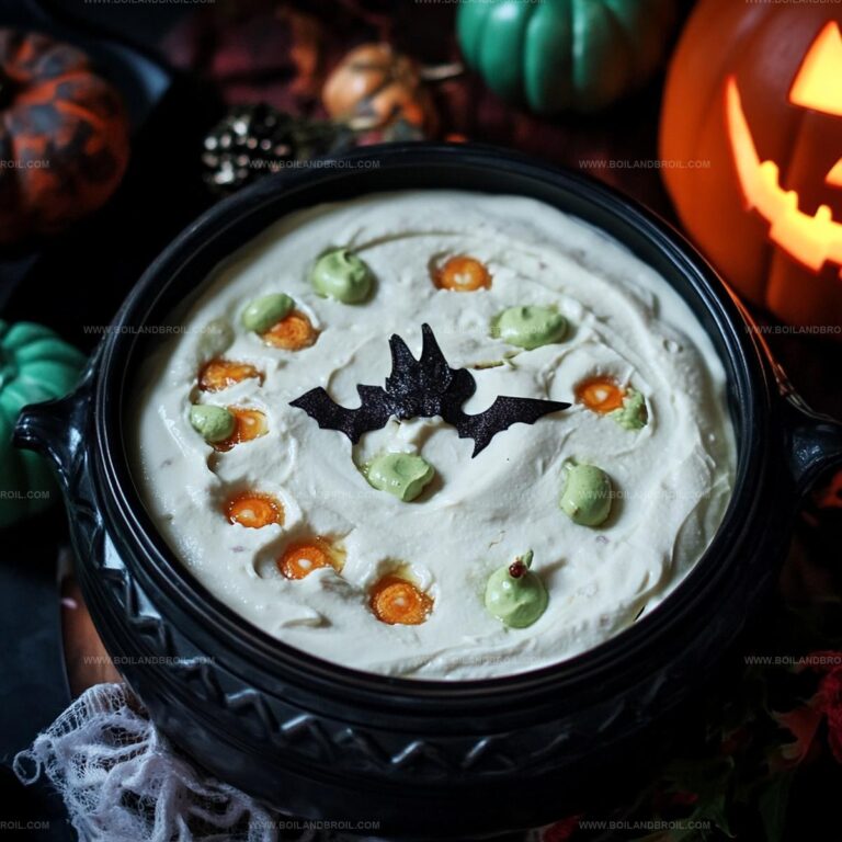 Witches Brew Cream Cheese Halloween Dip Recipe